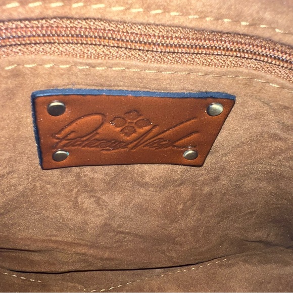 NWOT Patricia Nash Cassini Wristlet Purse European Map 5”x3” Printed Leather - Picture 8 of 9